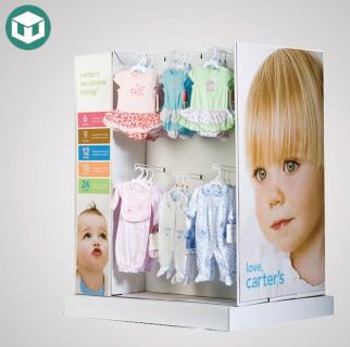 Custom baby clothing display