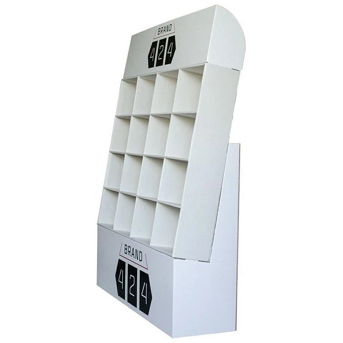 Afișaj de expeditor ondulat pentru îmbrăcăminte